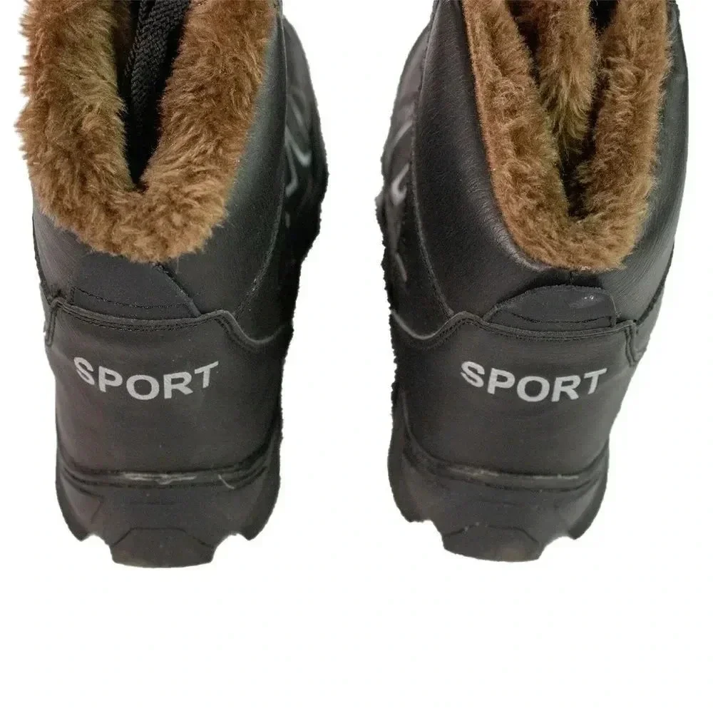 Sport Men's High Top Fur Winter Boots